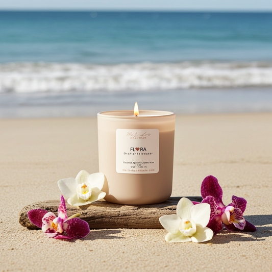 Flora — A Light, Clean Citrus & Floral Candle - Mar-Lo's Handmade