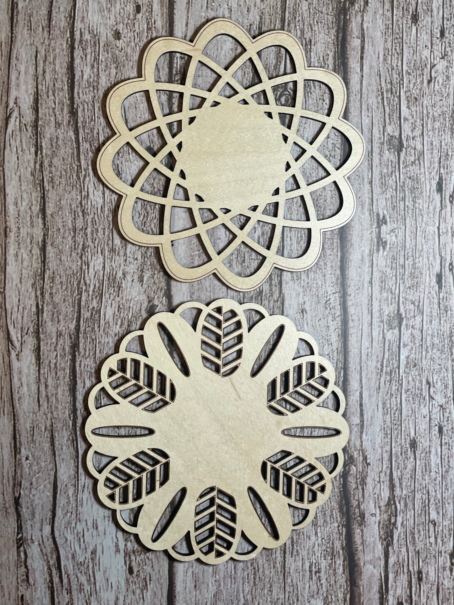 Sustainable Maple Wood Candle Coasters