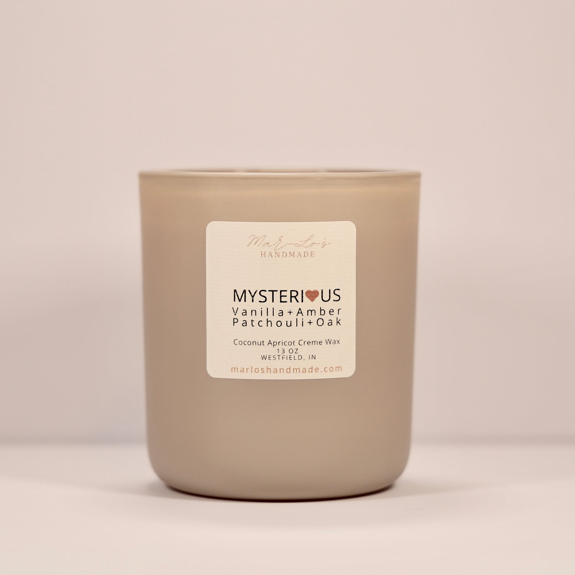 Mysterious (Vanilla+Amber+Patchouli+Oak) - Mar-Lo's Handmade