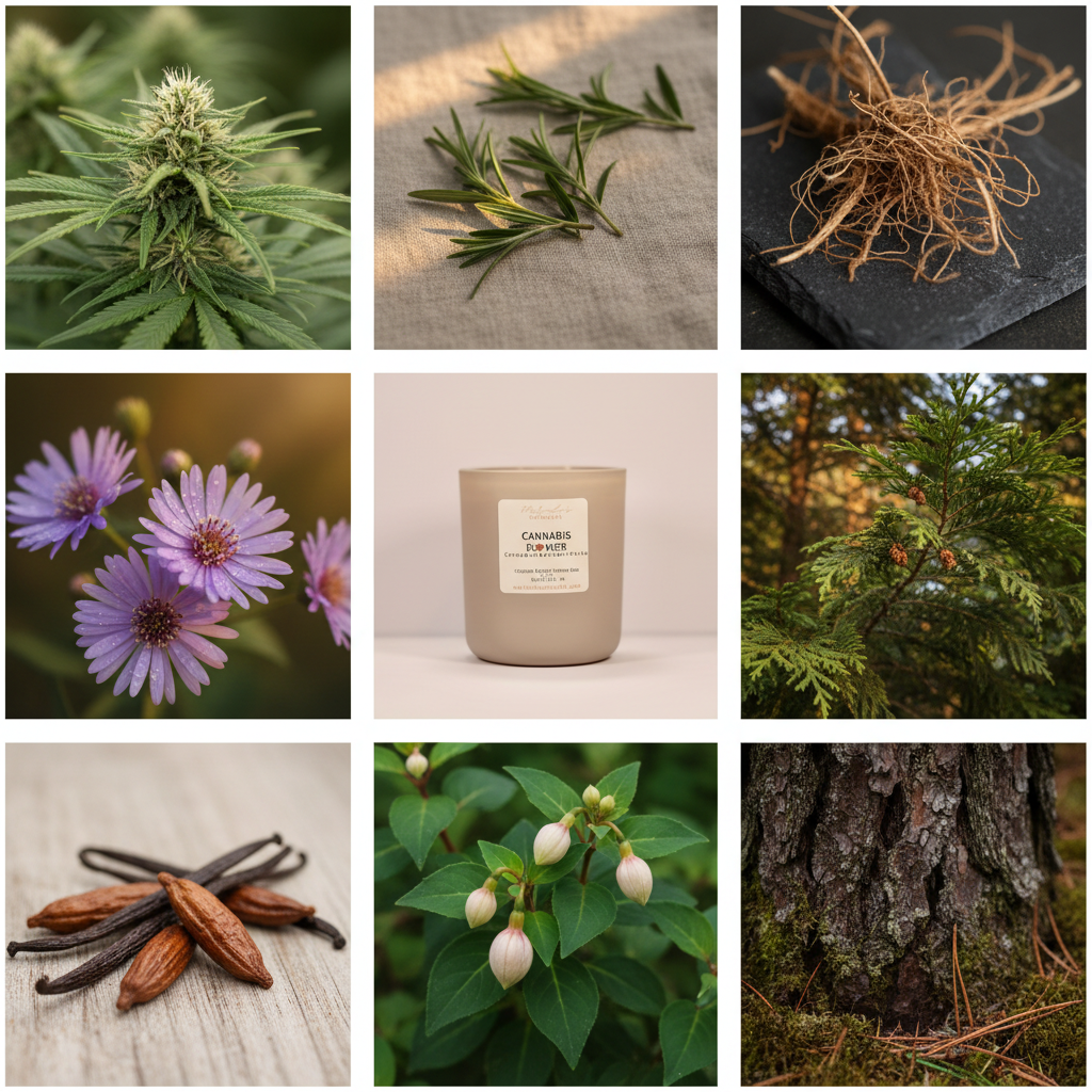 Cannabis Flower Mood Board V3