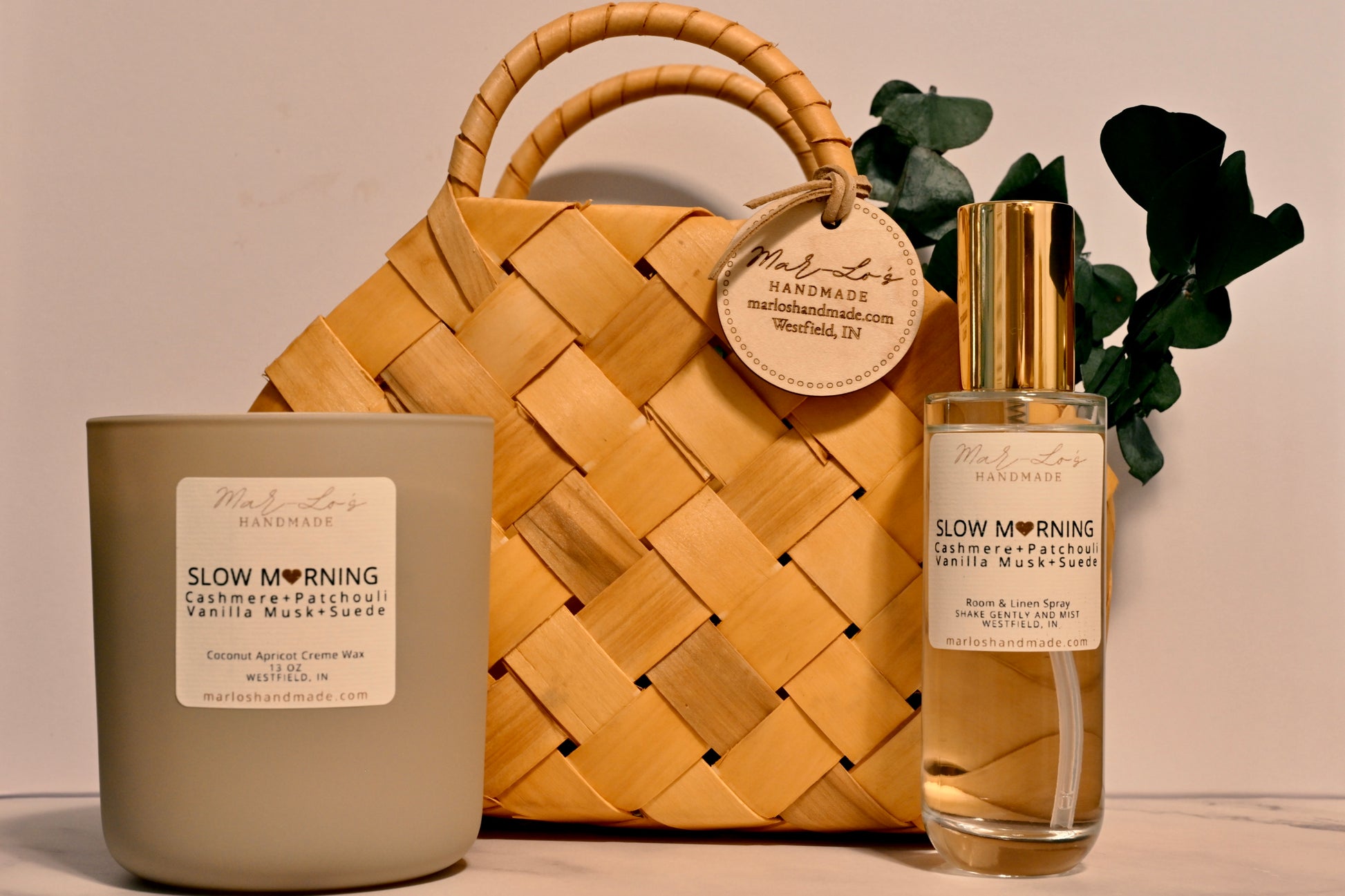 Build Your Own Basket Gift Set – Luxury Candle Gift Basket - Mar-Lo's Handmade