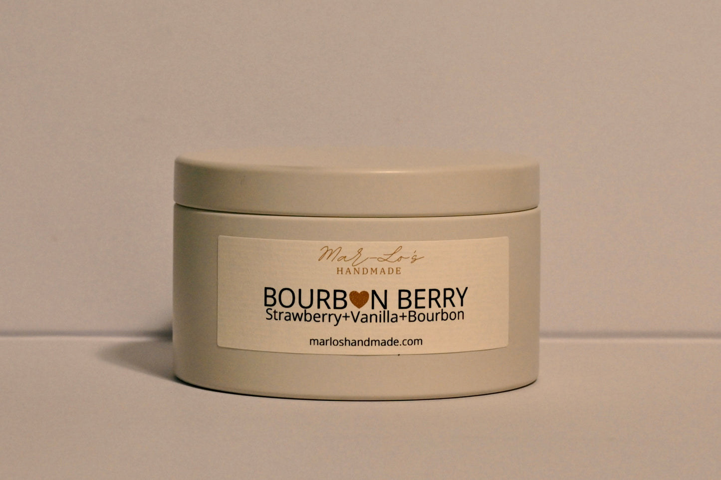 Bourbon Berry — A Strawberry, Bourbon & Vanilla Candle (5 oz) - Mar-Lo's Handmade