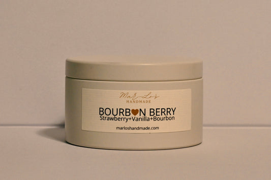 Bourbon Berry — A Strawberry, Bourbon & Vanilla Candle (5 oz) - Mar-Lo's Handmade