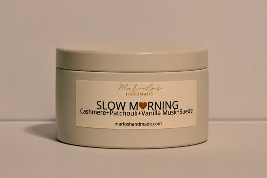 Slow Mornings — A Soft Floral & Oat Milk Candle (5 oz)