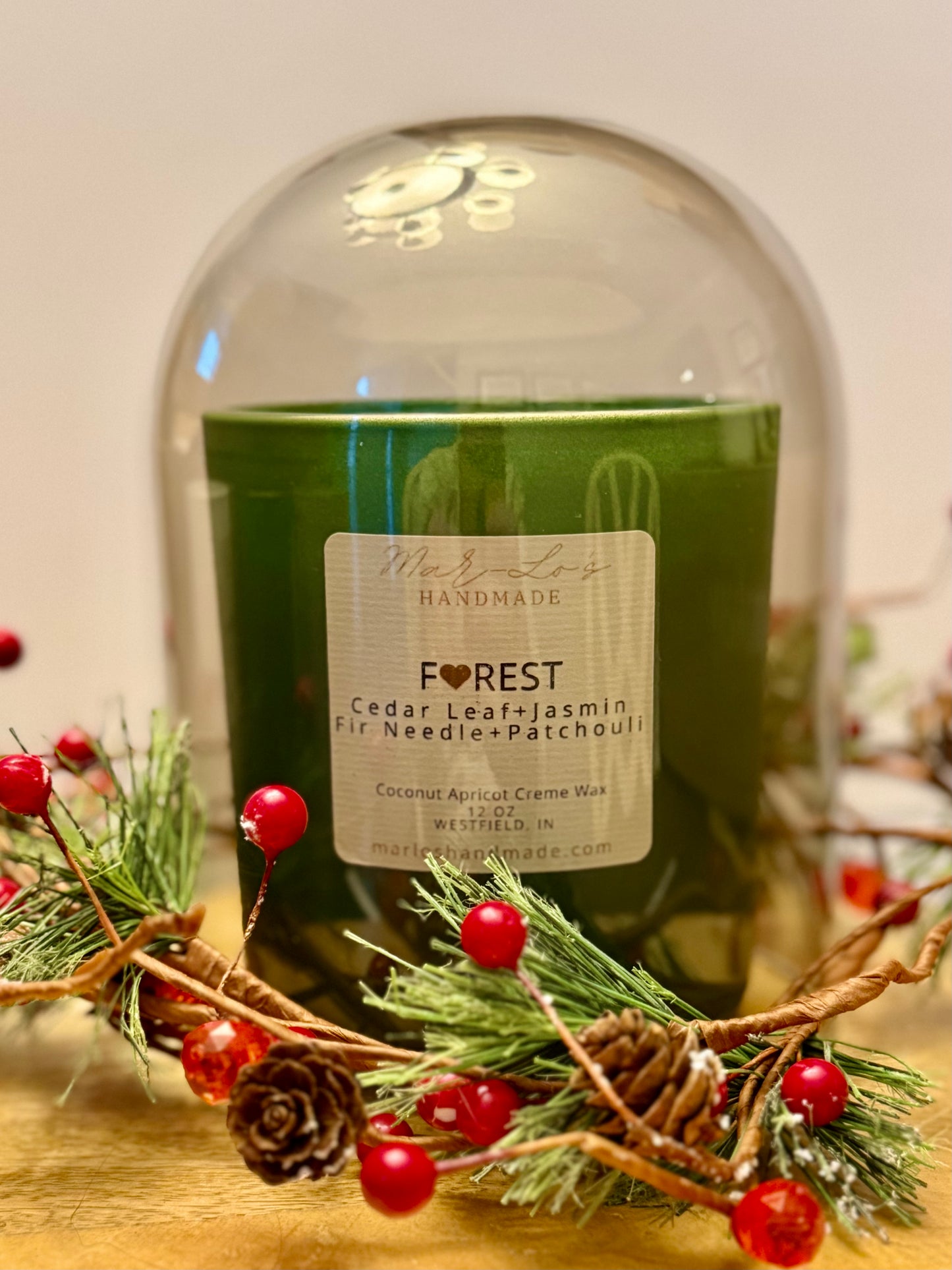 Frothed Chai Candle – Warm Spiced Chai Latte Scent | Clean Coconut Apricot Wax + Wooden Wick