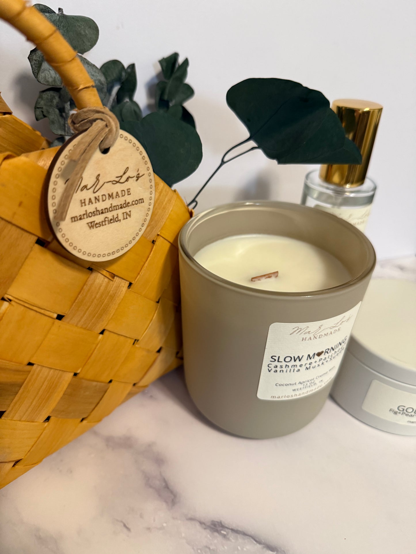 Build Your Own Basket Gift Set – Luxury Candle Gift Basket - Mar-Lo's Handmade