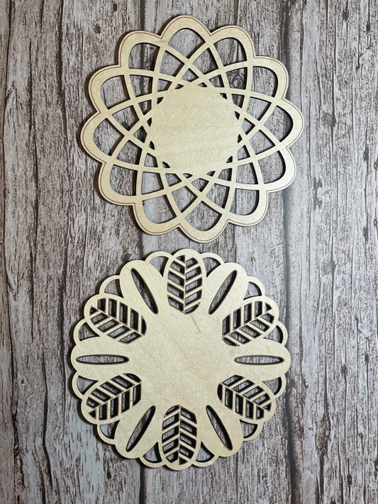 Sustainable Maple Wood Candle Coasters