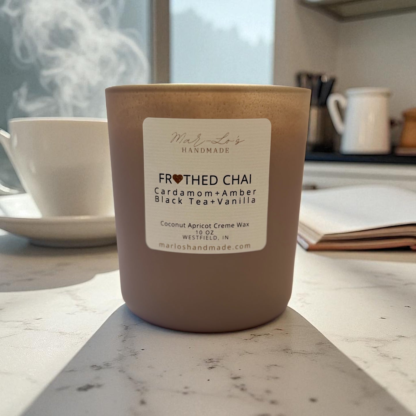Frothed Chai 10 oz Candle