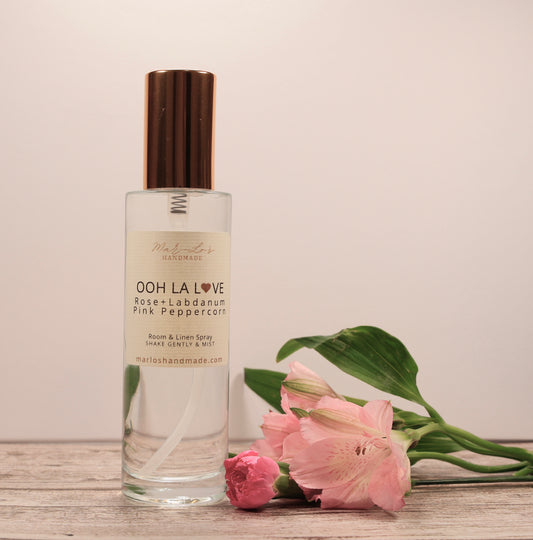 Ooh La Love Room/Linen Spray (Rose+Pink Peppercorn+Labdanum)