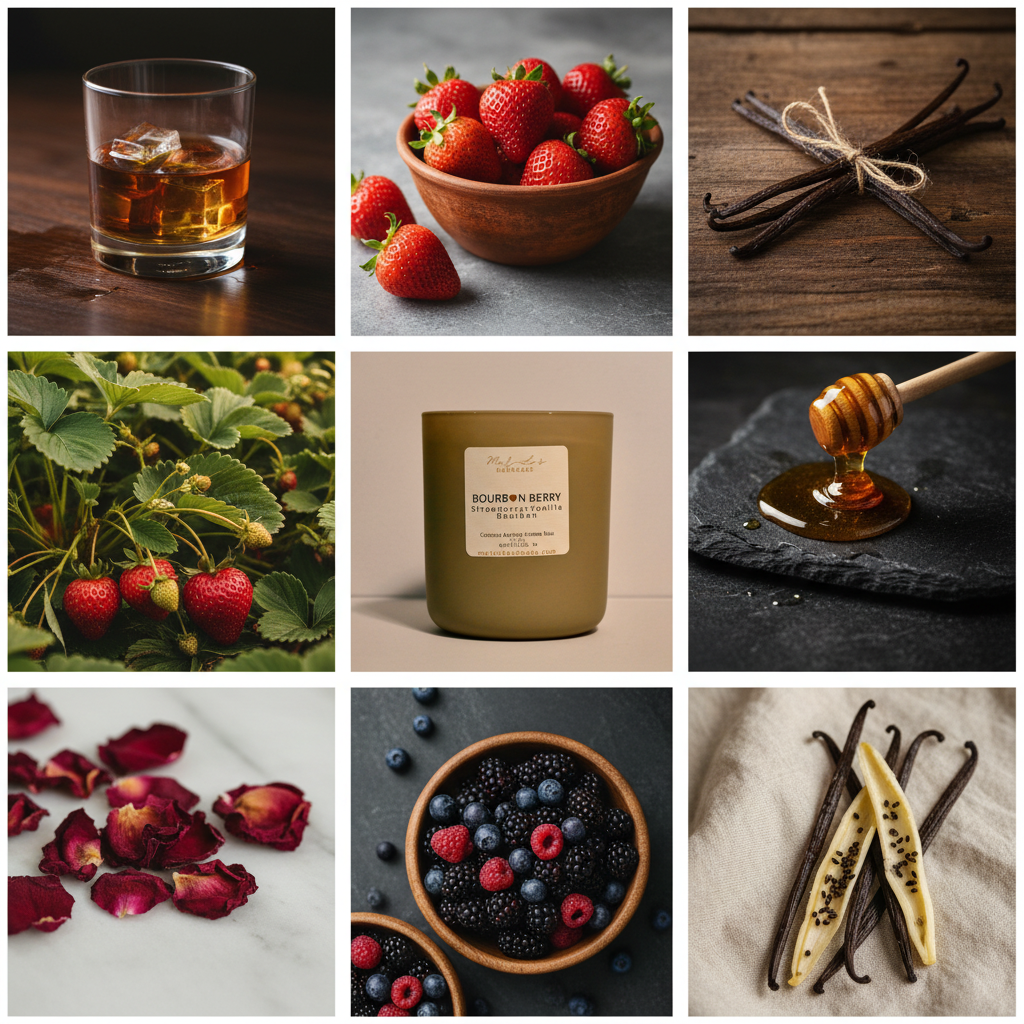 Bourbon Berry Mood Board V5